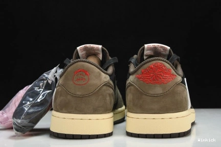 JORDAN AIR CQ4277-001 SCOTT DARK TRAVIS LOW MOCHA 1 0804
